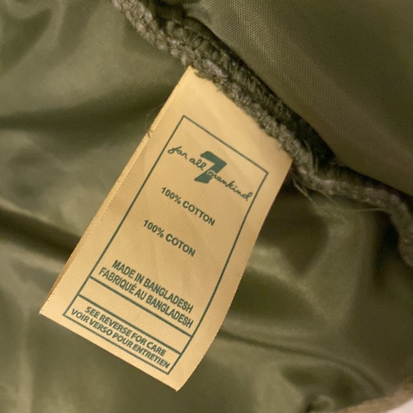 7 for all mankind toddler boys 18M olive green jacket - Picture 5 of 7